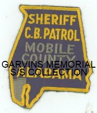 ALABAMA,A,MOBILE COUNTY SHERIFF C B PATROL 1